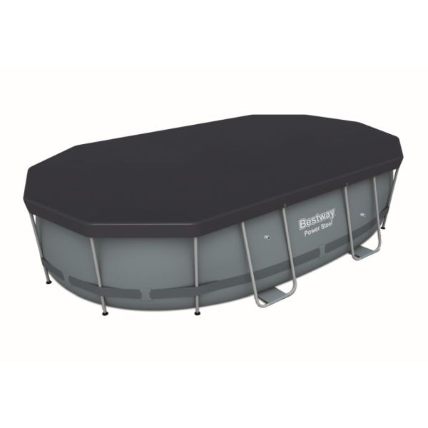 Bestway Acoperire pentru piscina Power Steel 4,27 x 2,5 x 1 m