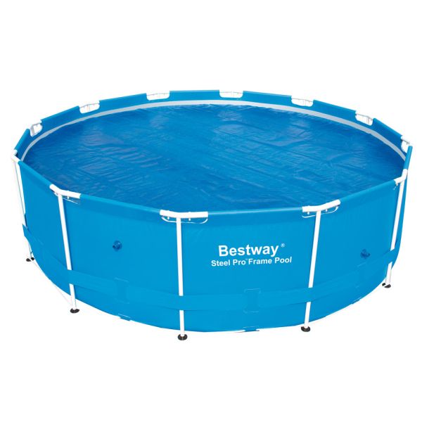 Bestway Husă solară pentru piscină 3,56 m (pentru piscină cu diametrul de 3,66 m)