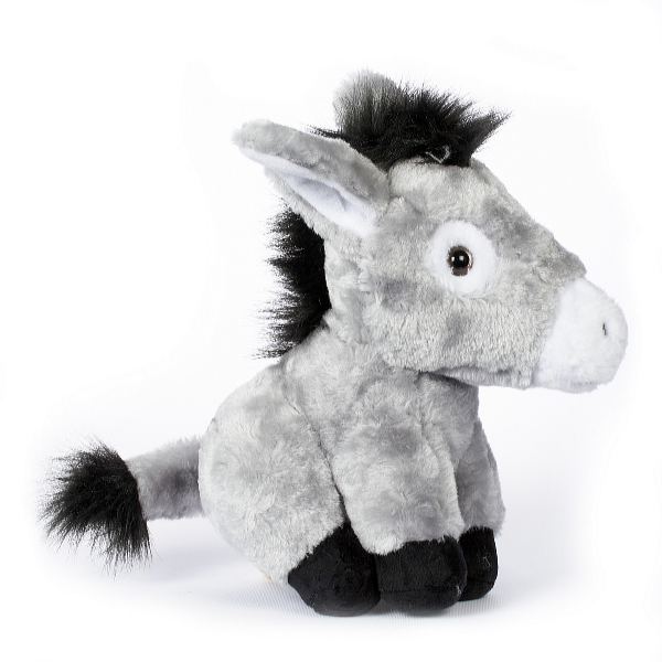 Kids World Pluș șezut măgăruș 28 cm