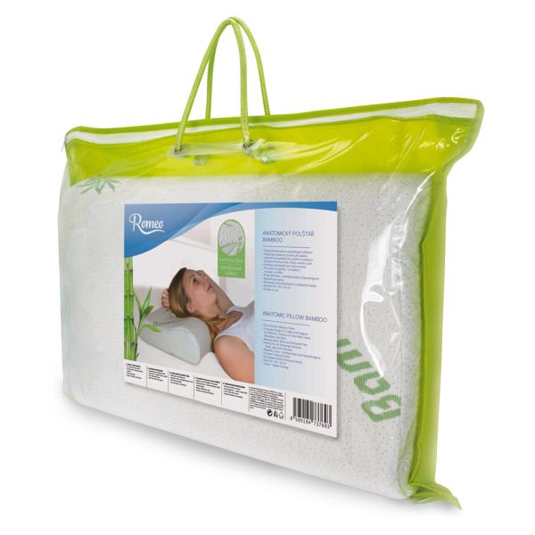 Romeo MEMORY BAMBOO anatómiai párna 48 x 30 cm