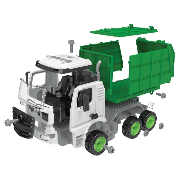 Kids World LOGIS AUTO kukásautó logikai építőjáték