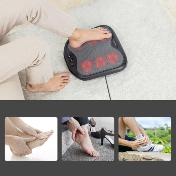 Wellife Aparat de masaj pentru picioare cu încălzire Active Pro