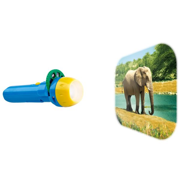 Kids World Fotóprojektor + zseblámpa Afrika