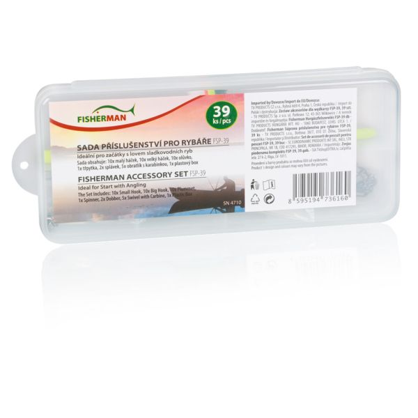 Fisherman Set de accesorii pentru pescari 39 buc FSP-39