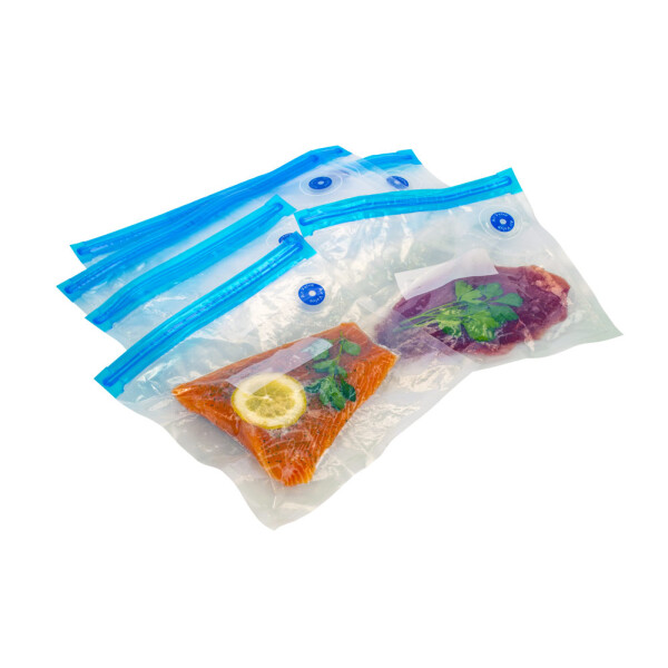 De Gusto Rezervă pungi cu fermoar pentru setul de vidare MAXI FRESH, 10 buc.
