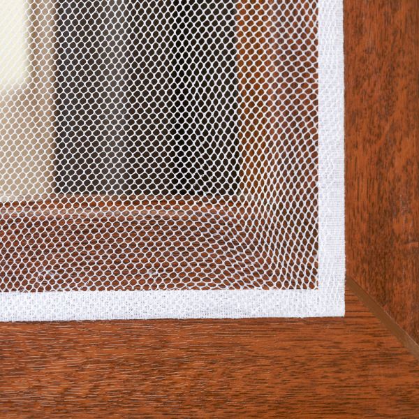 HomeLife Szúnyogháló ablakra 130x150cm, fehér