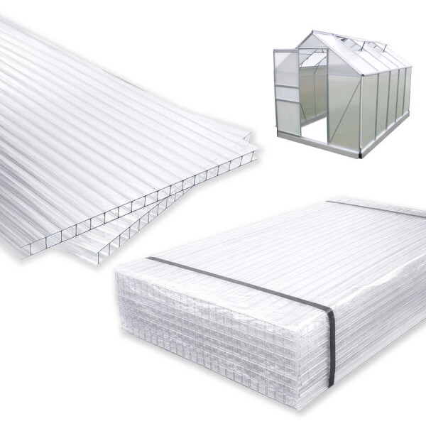 Garden King Acoperire seră policarbonat 310 x 190 x 195 cm - Partea B