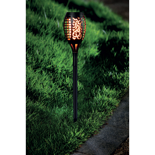 Garden King Fáklya szolár lámpák 12 LED SL-7105 4 db-os készlet