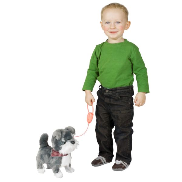 Kids World Cățeluș interactiv cu lesă JX-1422