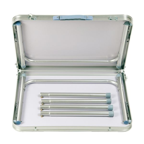 Garden King Masă pliabilă de camping cu plasă de depozitare 90 x 72 x 60 cm