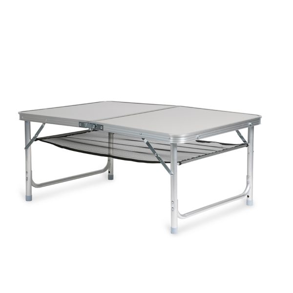 Garden King Masă pliabilă de camping cu plasă de depozitare 90 x 72 x 60 cm