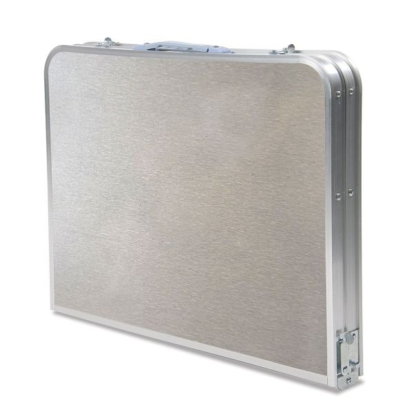 Garden King Masă pliabilă de camping cu plasă de depozitare 90 x 72 x 60 cm