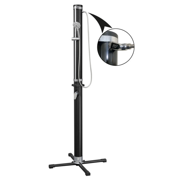 HomeLife ThermoLED digitális átfolyós vízhőmérő