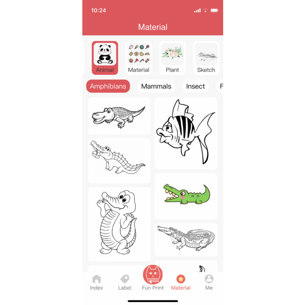 Platinium FUNPRINT imprimantă mini C15