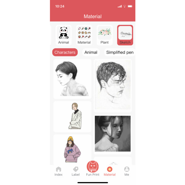 Platinium FUNPRINT imprimantă mini C15