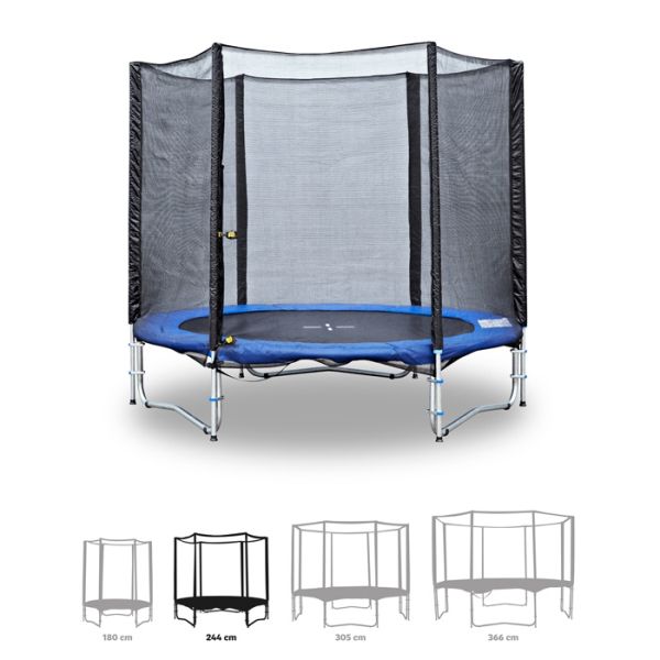Fitness King Trambulină 244 cm + plasă de protecție
