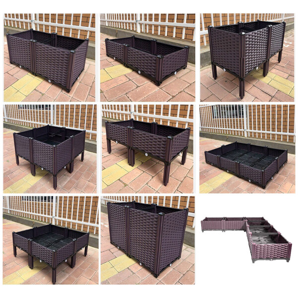 Garden King Multiflex strat înălțat modular 22