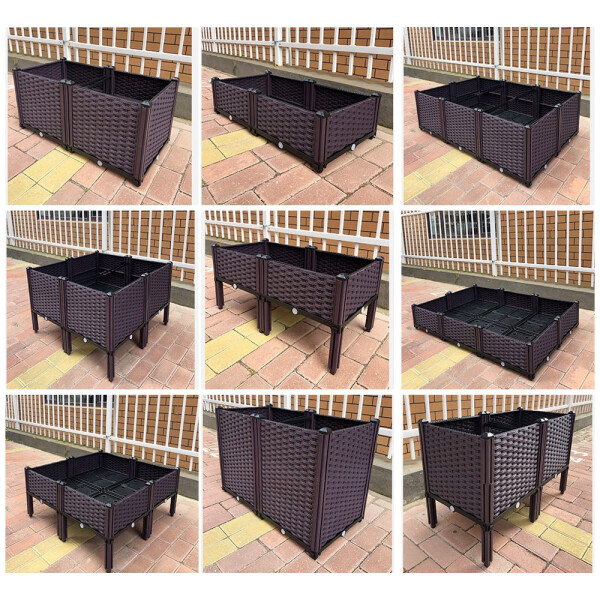 Garden King Multiflex grădină înălțată modulară 37