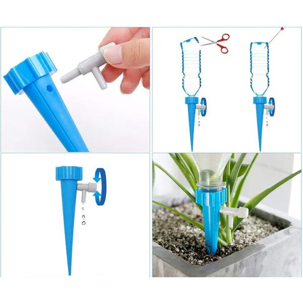 Garden King Csepegtető öntöző készlet PET palackokhoz - 10 db